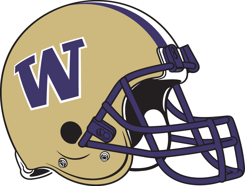 Washington Huskies 2001-Pres Helmet Logo diy DTF decal sticker